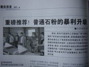 石粉塑化劑機械設備技術轉讓 開啟農村創(chuàng)業(yè)辦廠新藍海